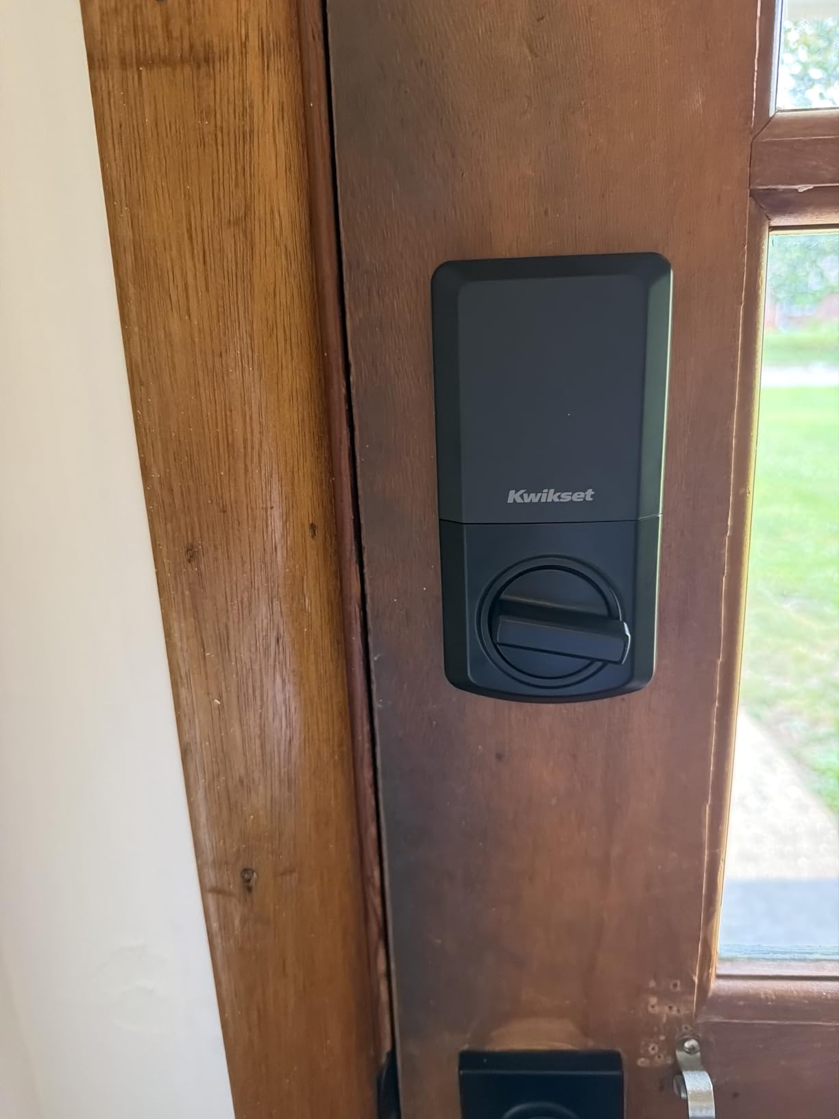 Kwikset SmartCode 270 Keyless Entry Electronic Touchpad Deadbolt Door Lock | Matte Black, Auto-Lock, Custom User Codes, Advanced Security, Contemporary Design customer photo 2