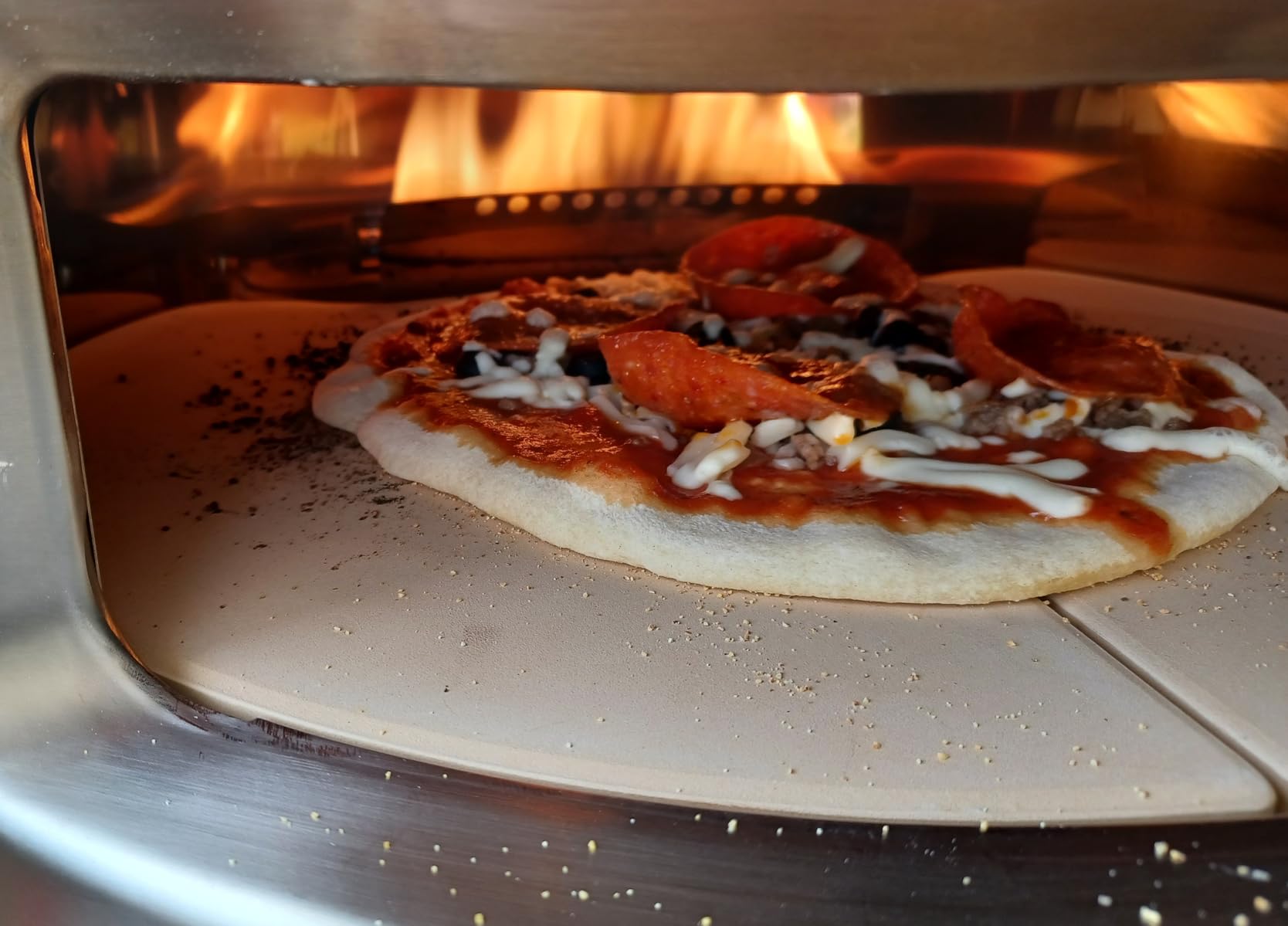 Solo Stove Pi Prime Propane Pizza Oven | Portable Outdoor Gas Pizza Oven customer photo 1