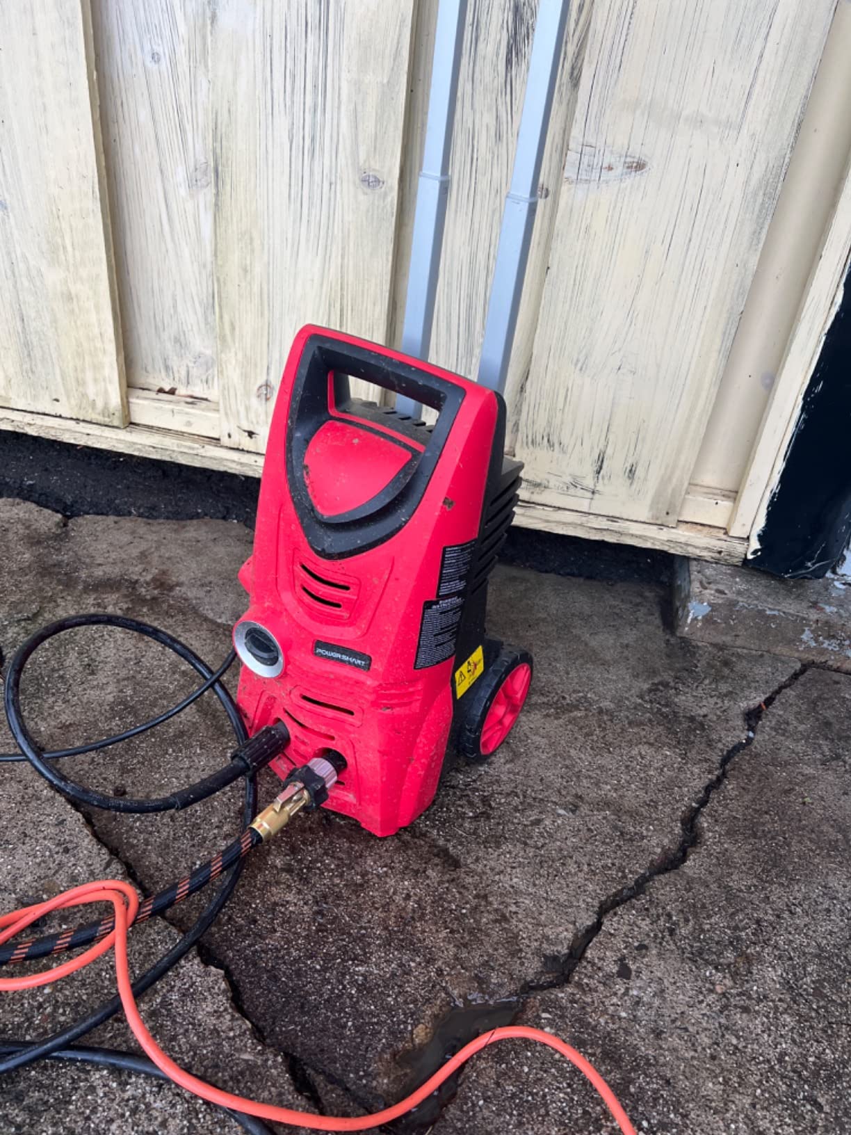 PowerSmart Gas Pressure Washer, 3400 PSI 2.5 GPM, 212CC, with Onboard Soap Tank, Metal Spray Wand, 5 Nozzles for Houses, Driveways, Walls, Cars, Fences, Patios customer photo 2