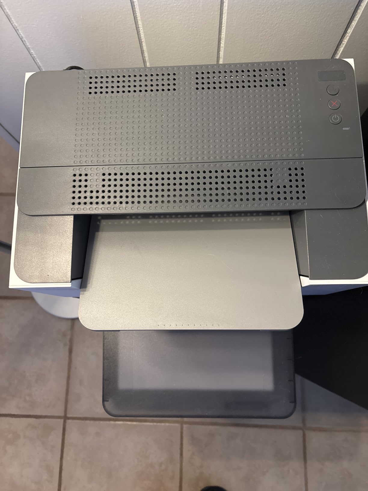 HP LaserJet M209d Laser Printer, Black and White, Automatic Duplex, Wired Connection Only (USB Cable Included), Best-for-Home Office customer photo 1