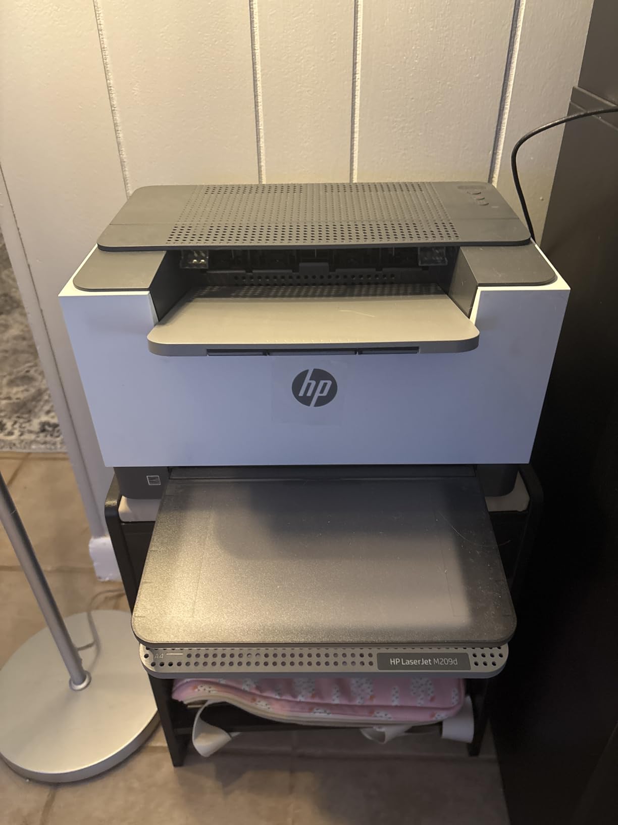 HP LaserJet M209d Laser Printer, Black and White, Automatic Duplex, Wired Connection Only (USB Cable Included), Best-for-Home Office customer photo 2