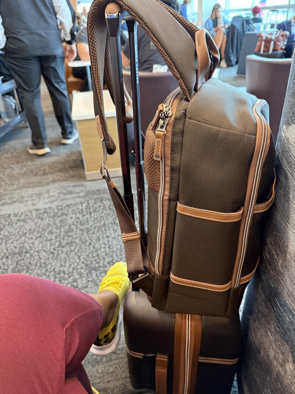Delsey Chatelet Air 2.0 Hardside Luggage with Spinner Wheels, Navy Blue, Carry on Plus 20 Inch customer photo 1