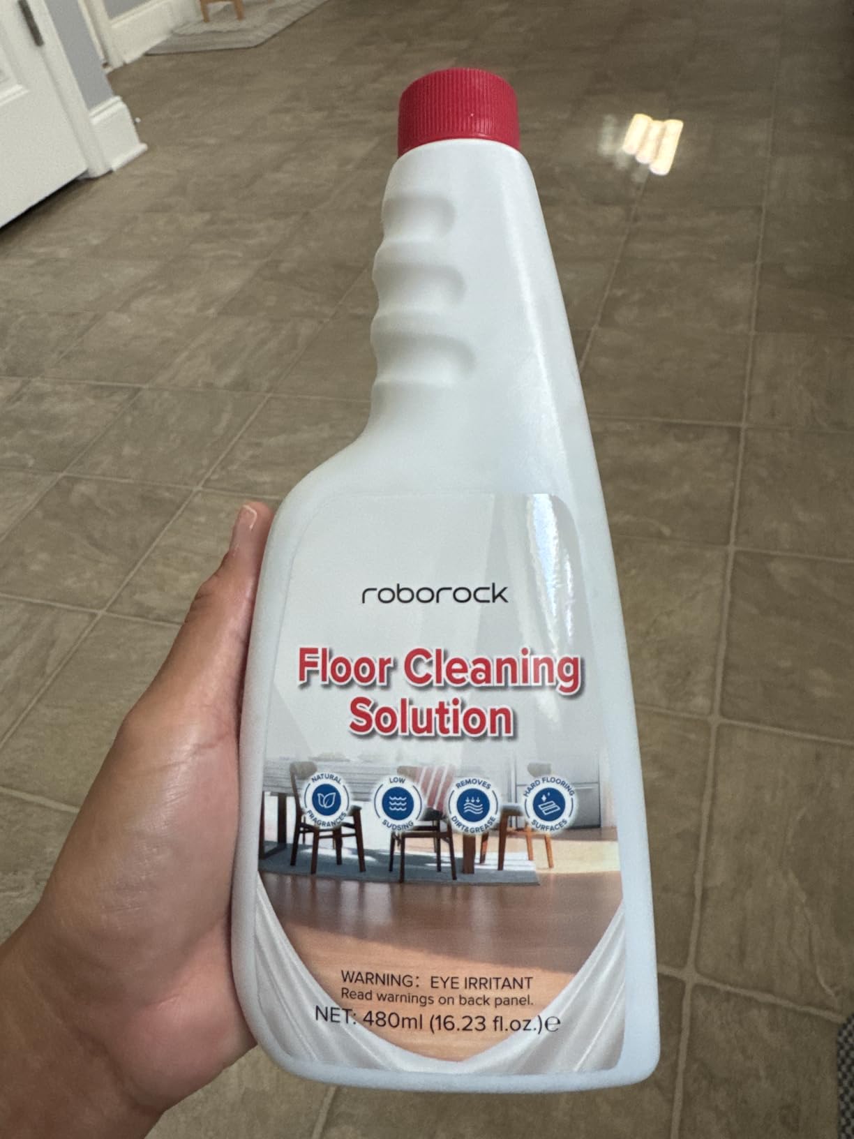 roborock Qrevo Series Robot Vacuum and Mop, 8000Pa Suction, Upgraded from Qrevo S, Anti-Tangle Brushes, Smart Obstacle Avoidance, Auto Mop Washing, All-in-One Dock, 200RPM Spinning Mops, Black(QV 35A) customer photo 2