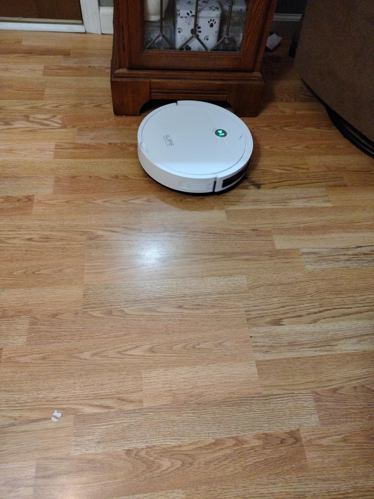ILIFE V2 Robot Vacuum Cleaner, Tangle-Free Suction, 120 Mins Runtime, Slim, Self-Charging Robotic Vacuum Cleaner, Ideal for Pet Hair and Hard Floors customer photo 2