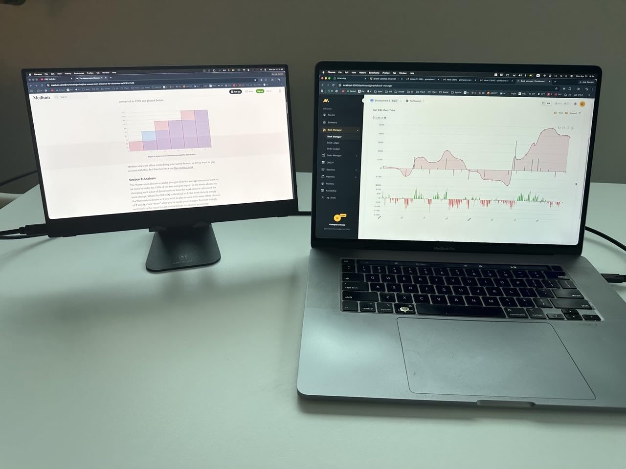 UPERFECT 4K OLED Portable Monitor, 13.3