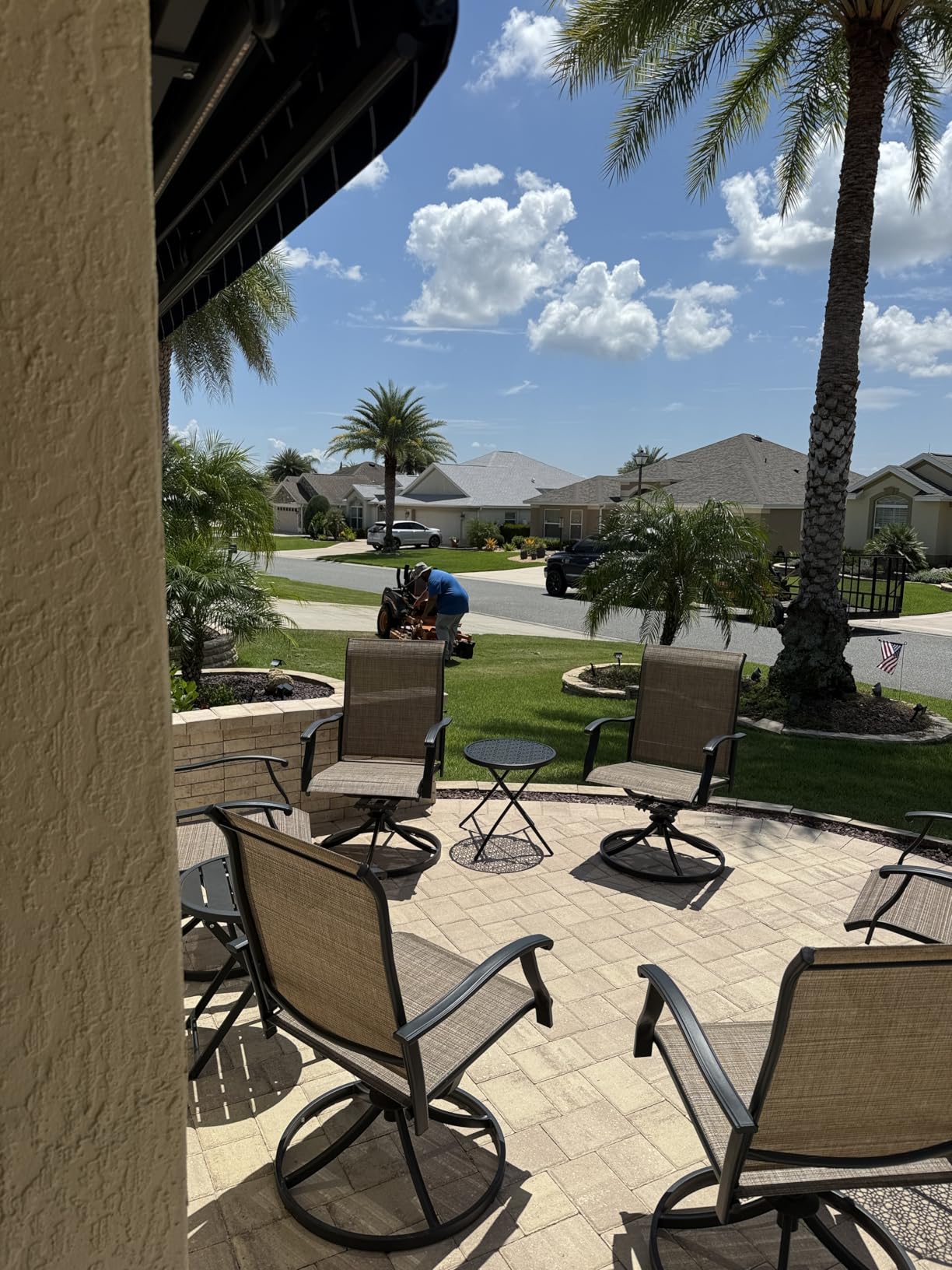 aosu Security Cameras Wireless Outdoor, 6-Cam Kit, No Subscription Required, aosuBase Expandable to 1TB (32GB Built-in), 360 Degree Pan & Tilt, Human Auto Tracking, 5MP Color Night Vision, Easy Setup customer photo 2