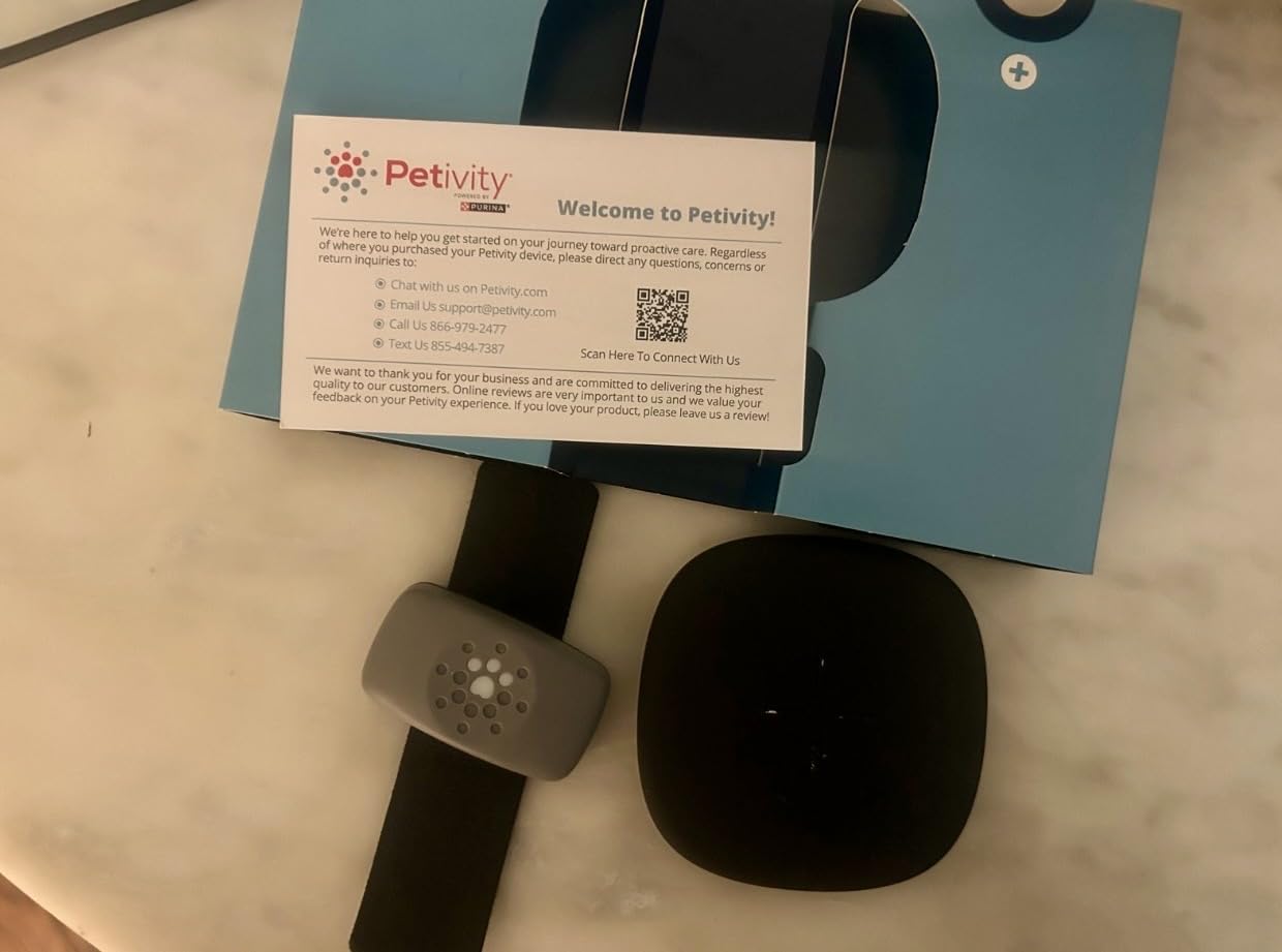 Petivity Dog GPS Tracker Powered by Purina, Waterproof Real Time Tracking GPS Dog Collar, Downloadable App, Subscription Required customer photo 2
