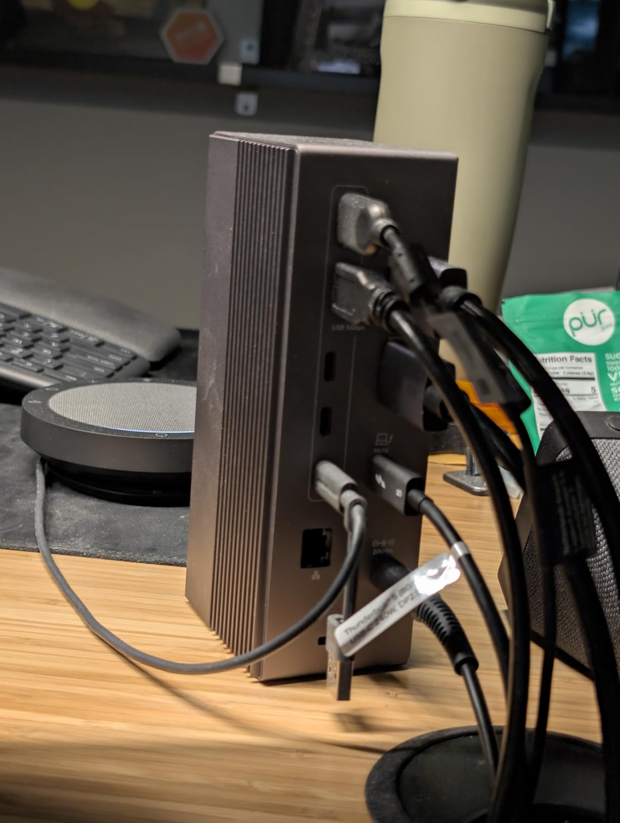 Plugable Thunderbolt 5 Dock: 16-in-1, Dual HDMI 2.1 Up to 8K 60Hz / 4K 144Hz, 140W Laptop Charging, 2.5GbE, Fanless, Driverless TAA Compliant Docking Station for MacBook Pro/Air & Windows (TBT-UDH2) customer photo 2