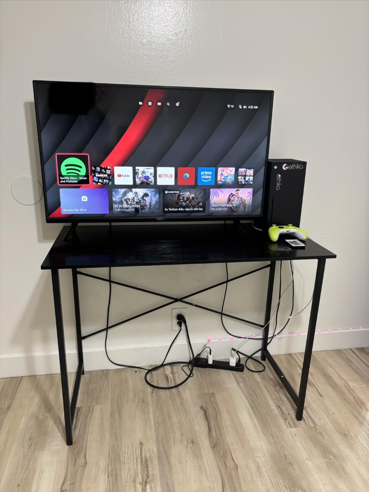 Sweetcrispy Small Computer Desk, 40