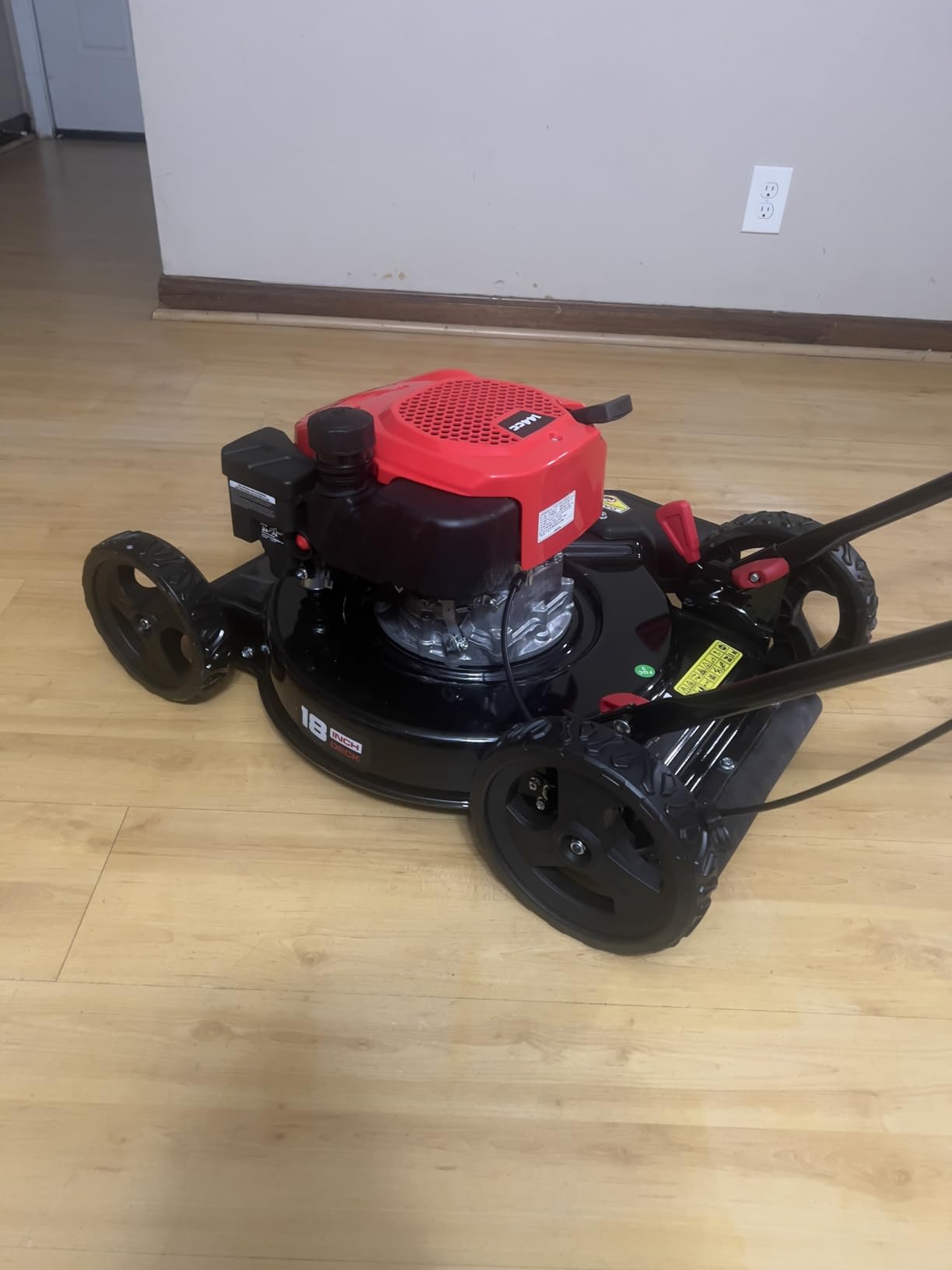 PowerSmart 22-Inch Self Propelled Gas Lawn Mower, 170cc 4-Cycle OHV Engine, 3-in-1 Mulch/Bag/Rear Discharge, 6 Cutting Heights customer photo 1