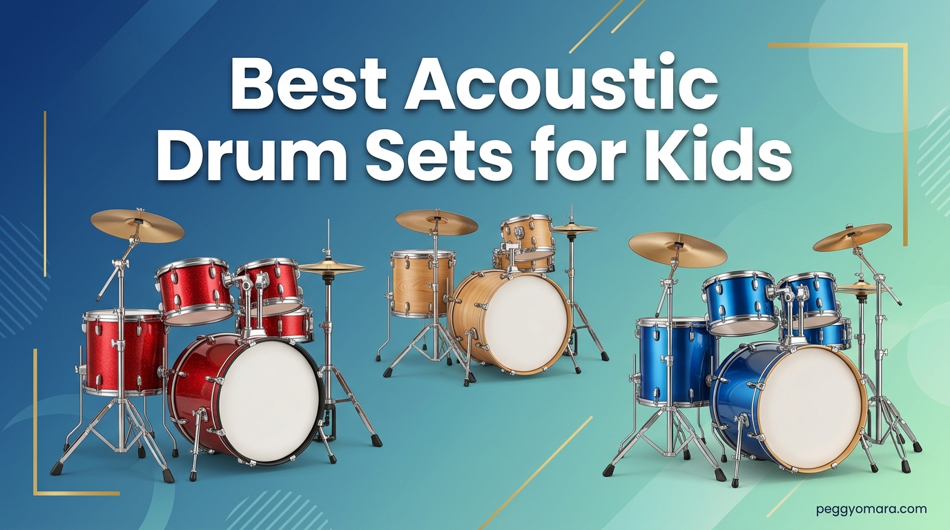 Best Acoustic Drum Sets for Kids
