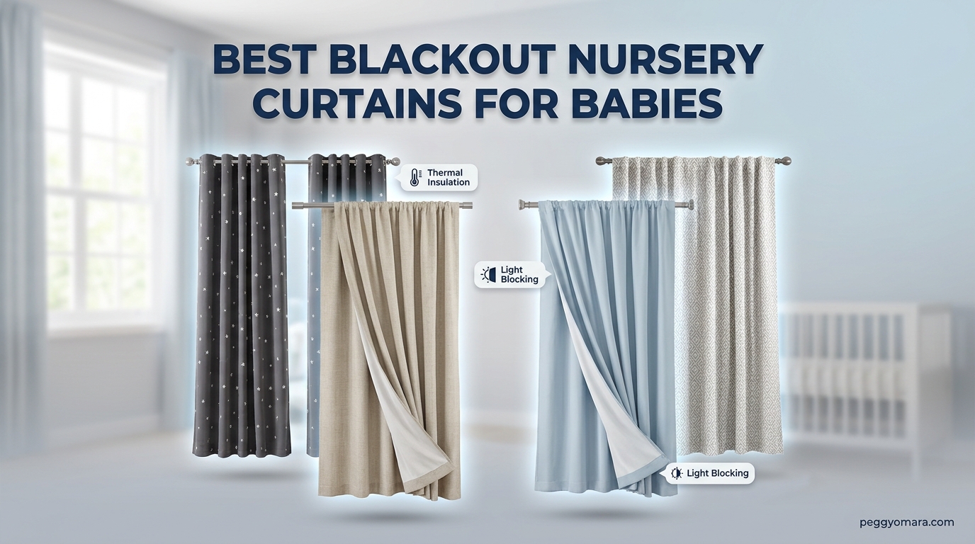 Best Blackout Nursery Curtains for Babies