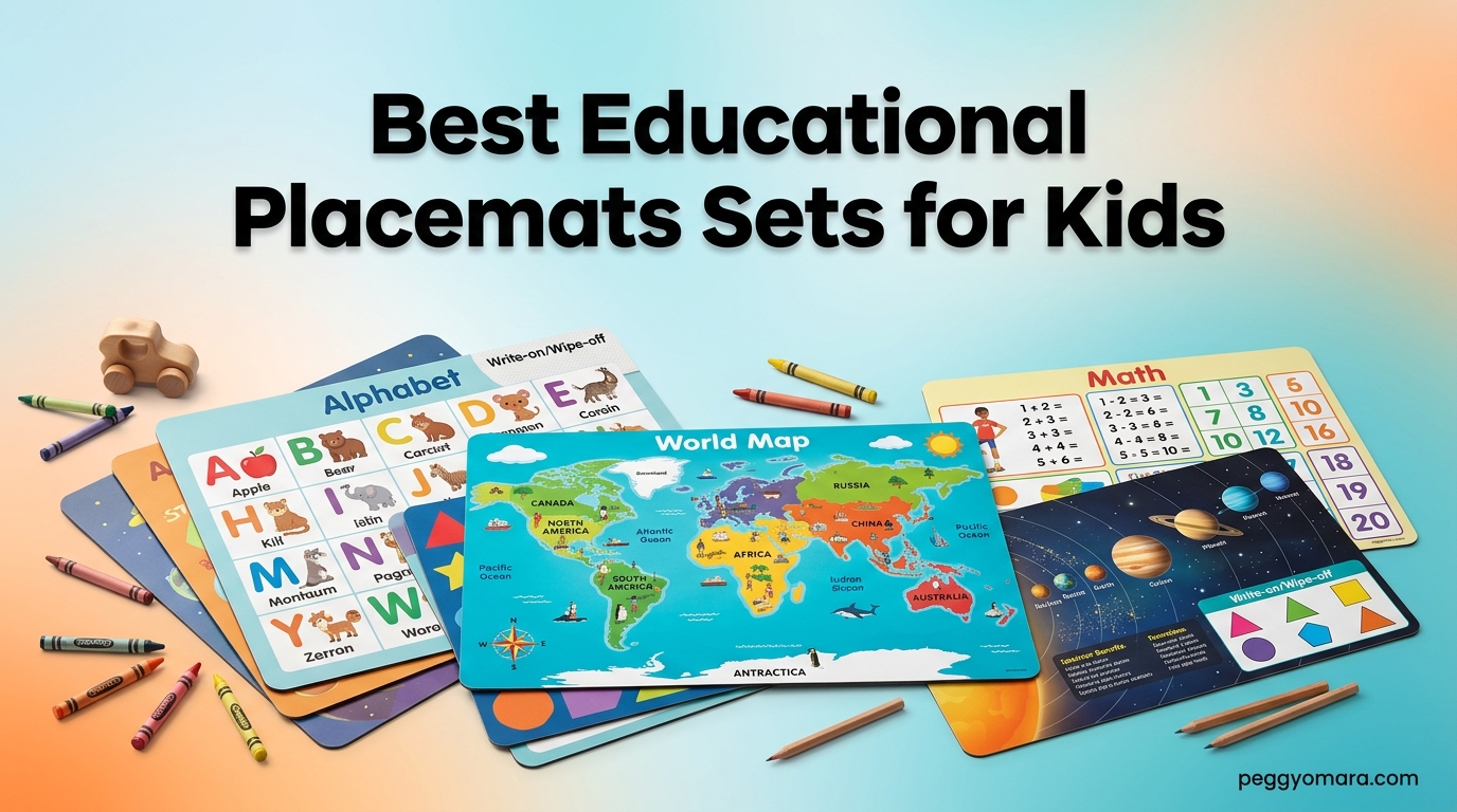 Best Educational Placemats Sets for Kids
