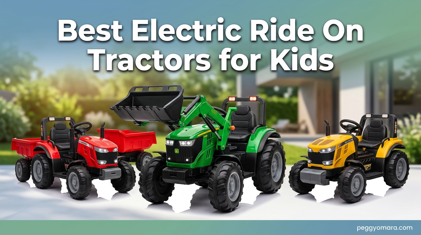 Best Electric Ride On Tractors for Kids