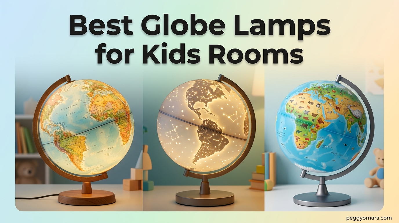 Best Globe Lamps for Kids Rooms
