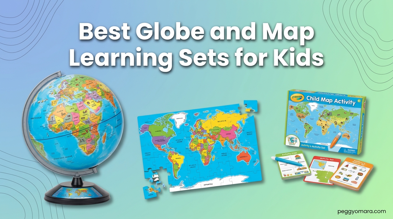 Best Globe and Map Learning Sets for Kids