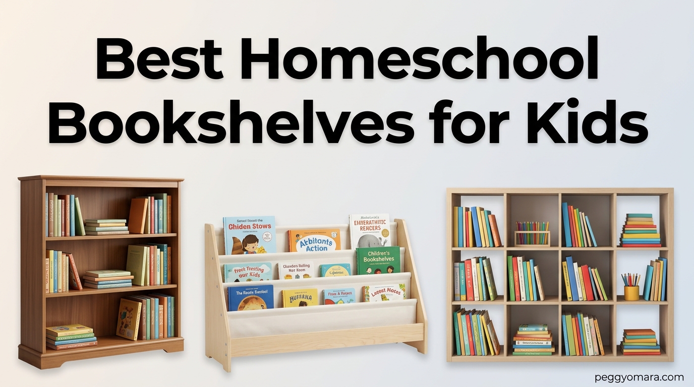 Best Homeschool Bookshelves for Kids