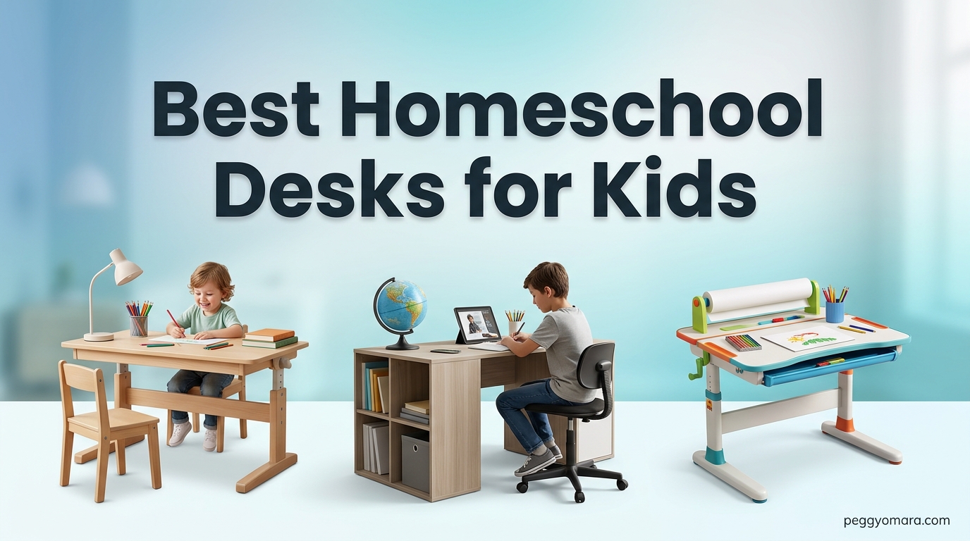 Best Homeschool Desks for Kids
