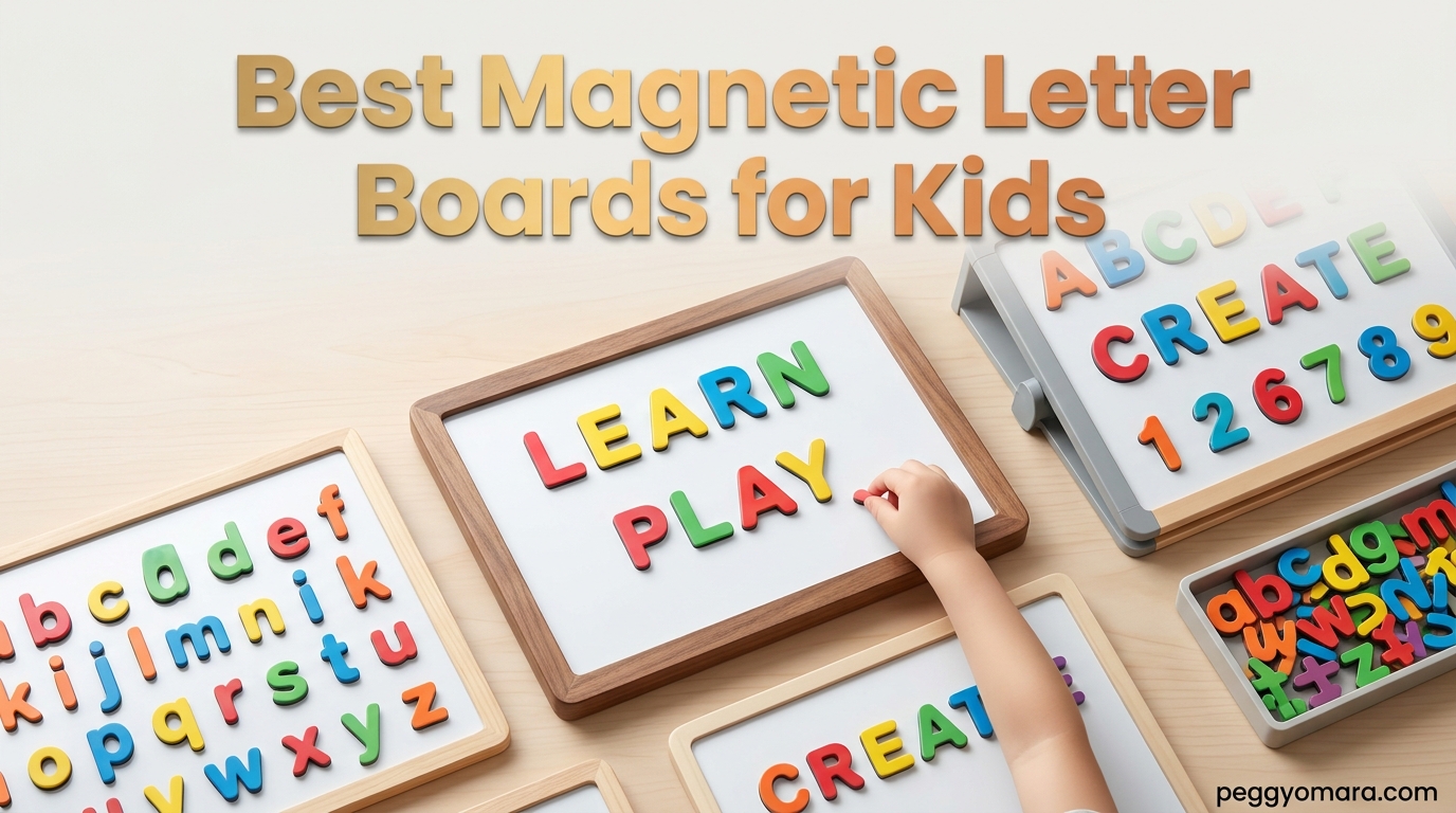 Best Magnetic Letter Boards for Kids