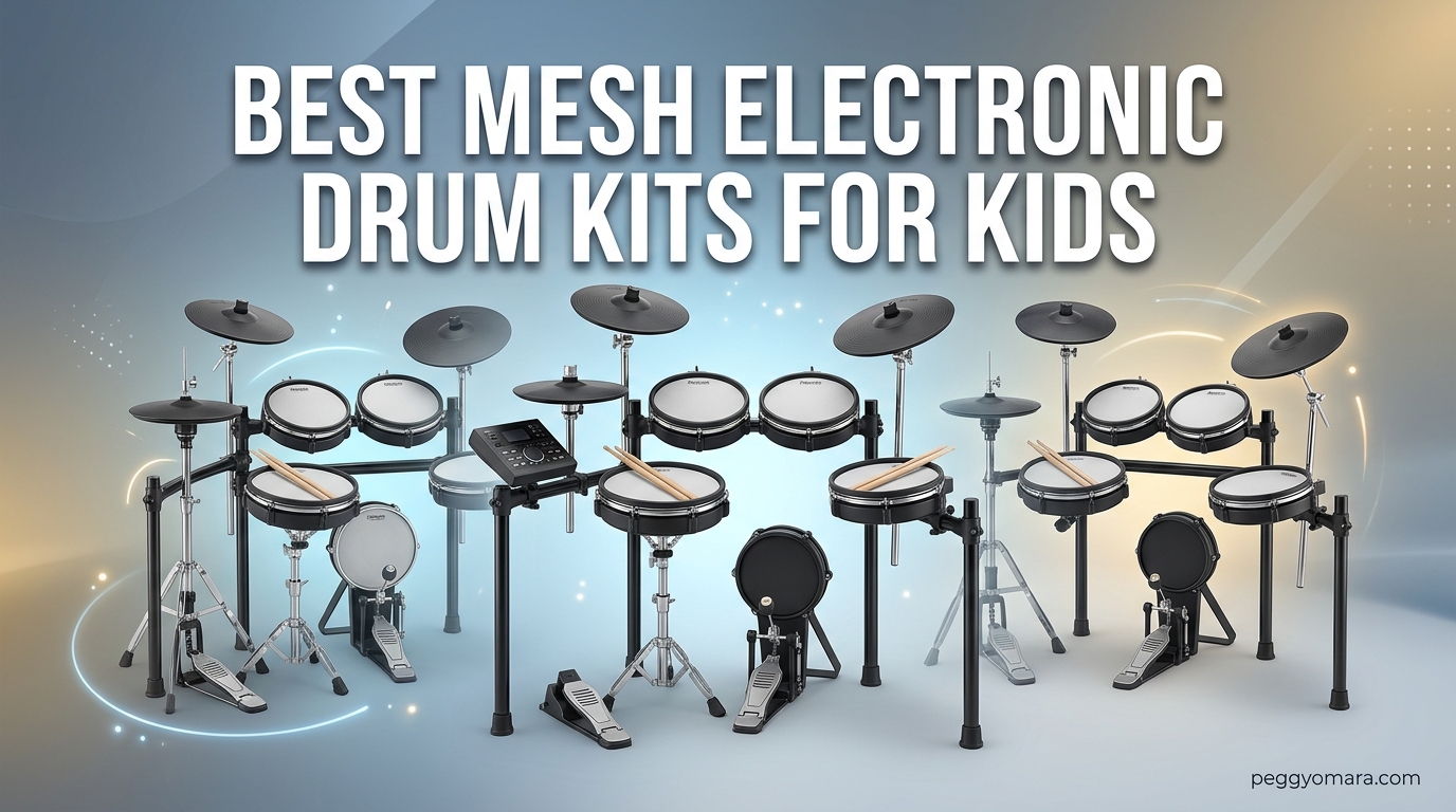 Best Mesh Electronic Drum Kits for Kids