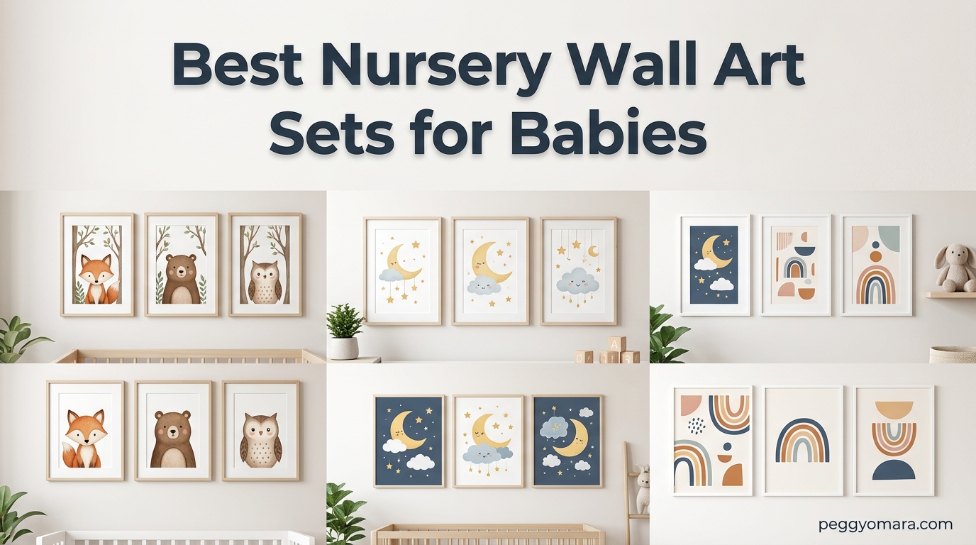 Best Nursery Wall Art Sets for Babies
