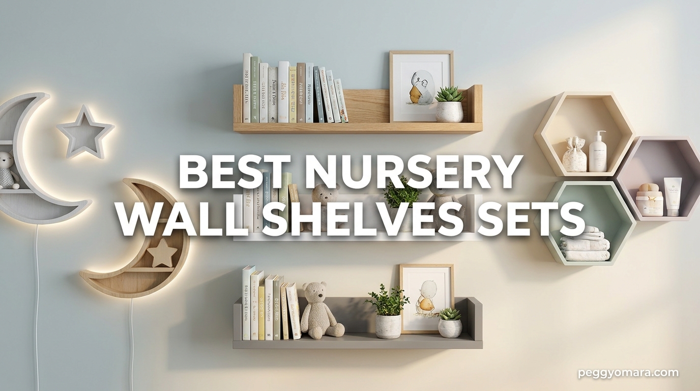 Best Nursery Wall Shelves Sets