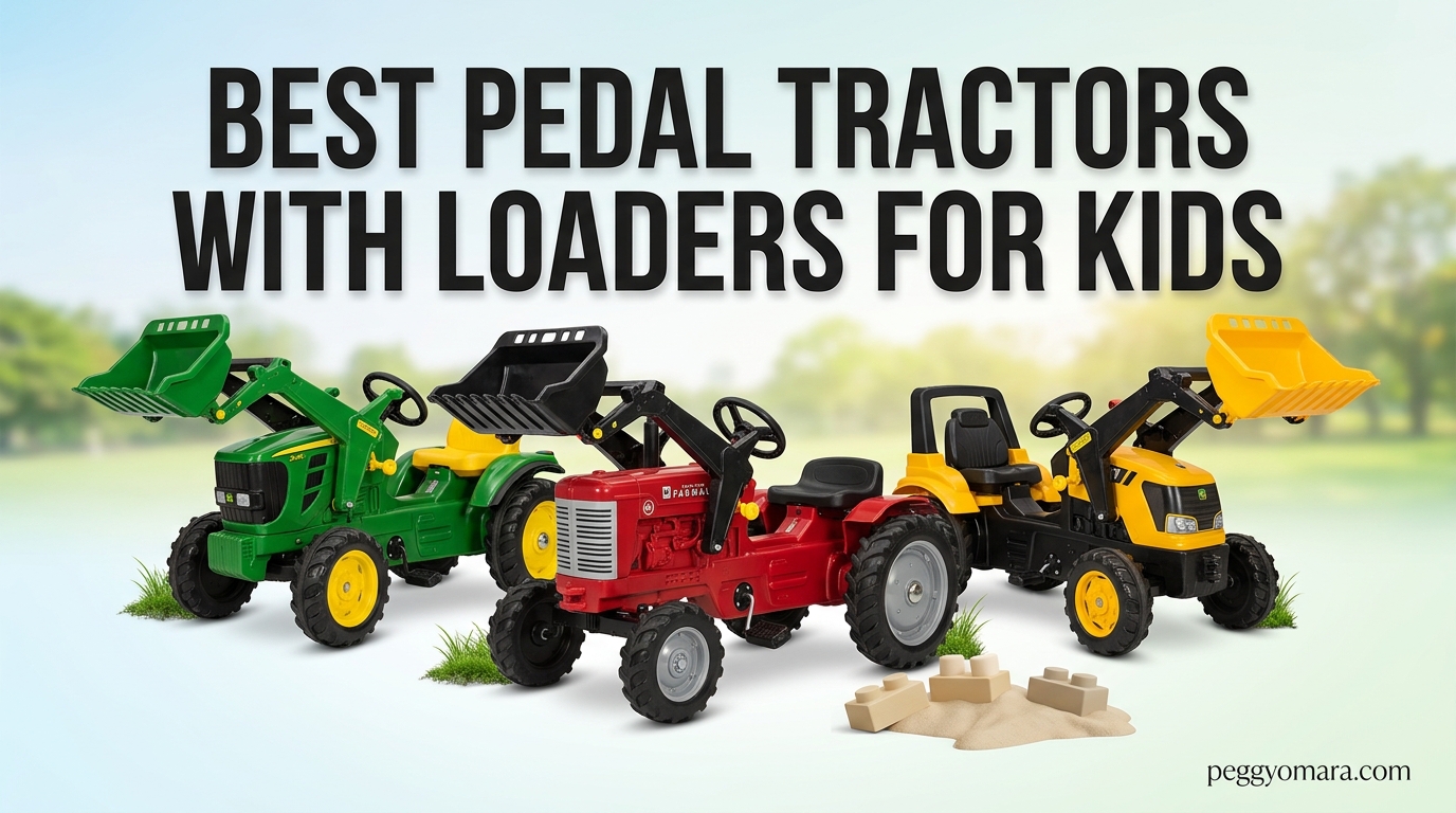 Best Pedal Tractors With Loaders for Kids