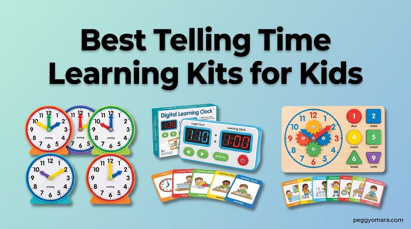 Best Telling Time Learning Kits for Kids