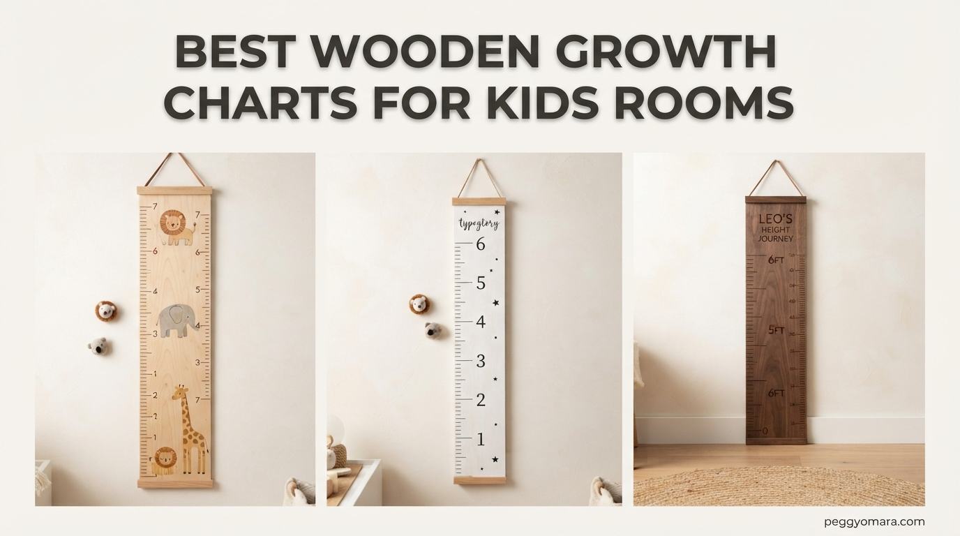 Best Wooden Growth Charts for Kids Rooms