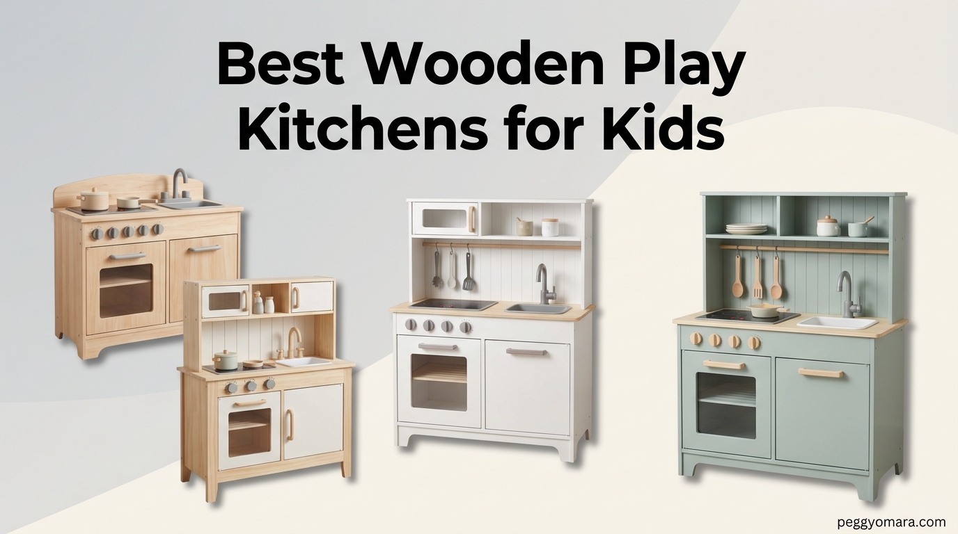 Best Wooden Play Kitchens for Kids