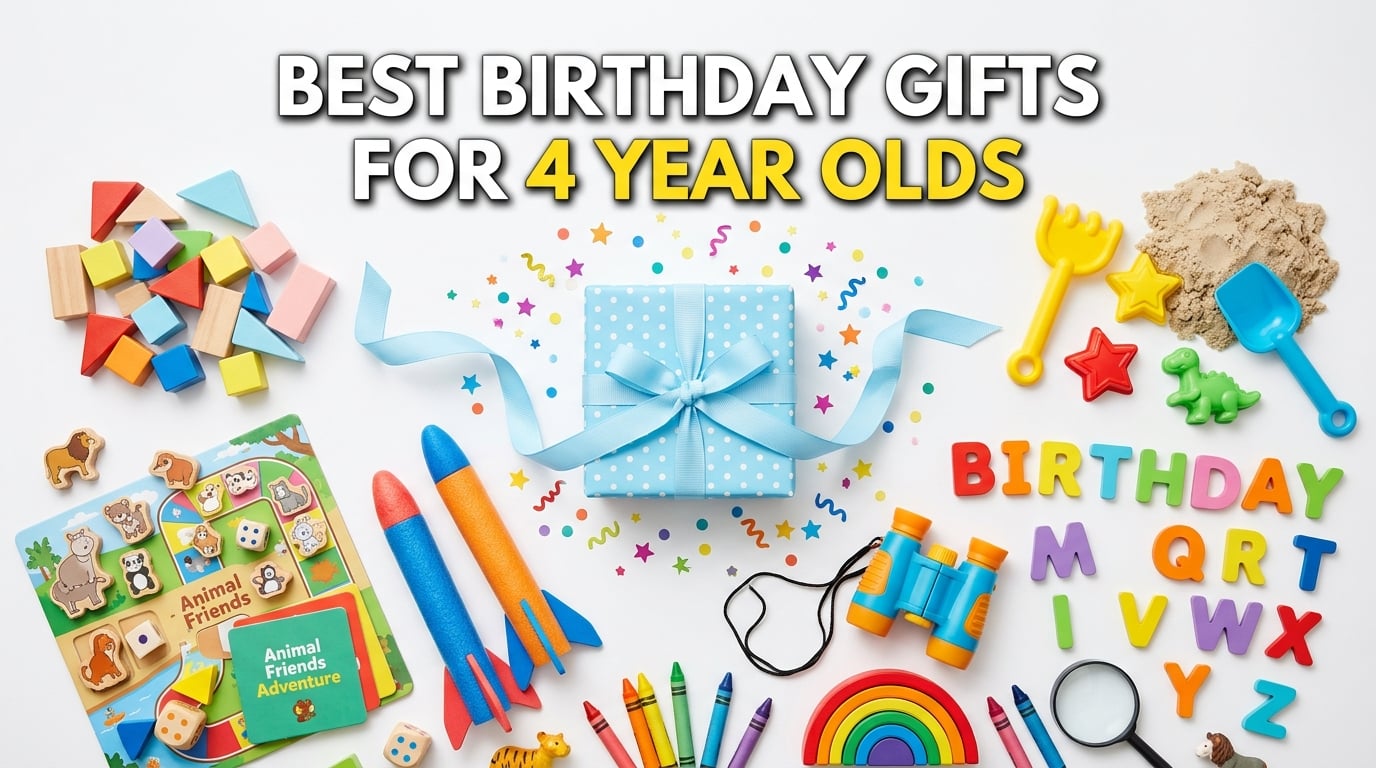 Best Birthday Gifts for 4 Year Olds