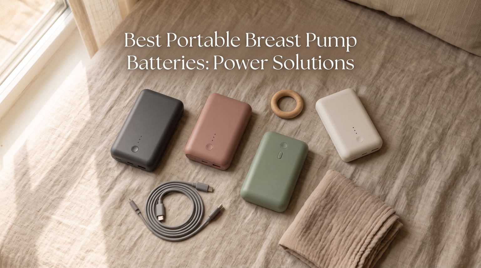 best portable breast pump batteries