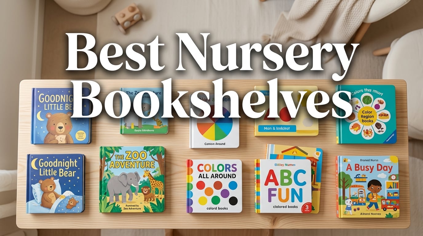 Best Nursery Bookshelves for Babies