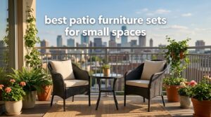 best patio furniture sets for small spaces