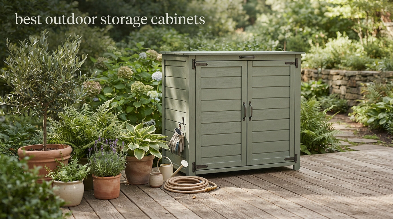 best outdoor storage cabinets