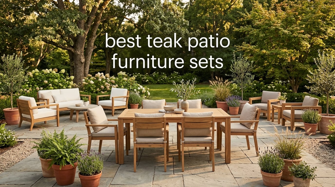 best teak patio furniture sets