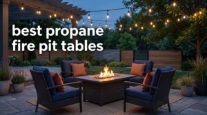 best propane fire pit tables
