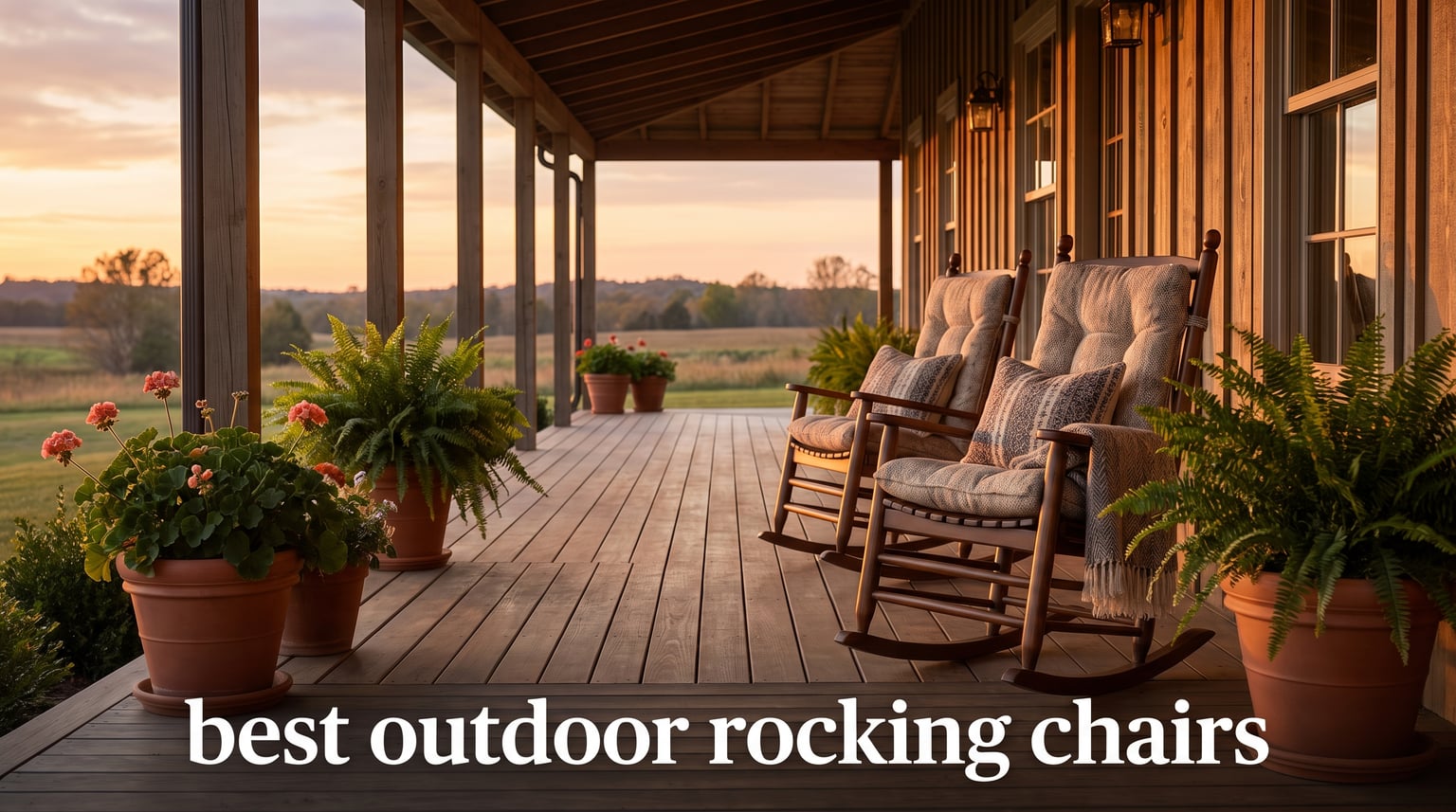 best outdoor rocking chairs
