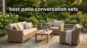 best patio conversation sets