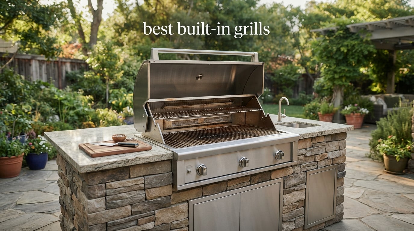 best built-in grills