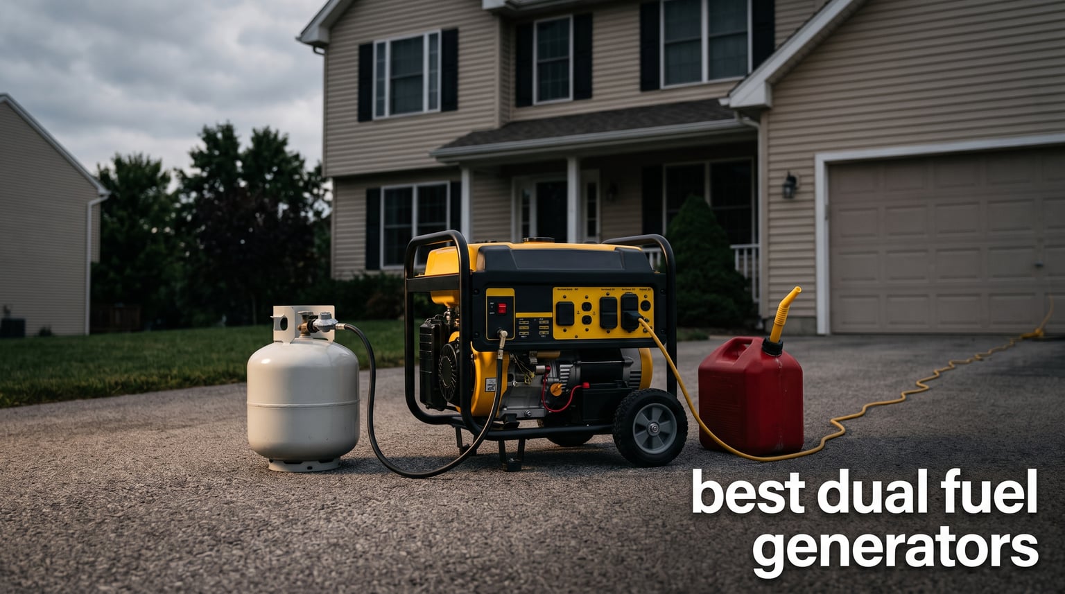 best dual fuel generators