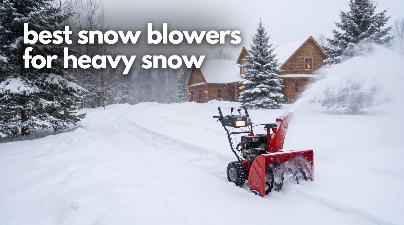 best snow blowers for heavy snow