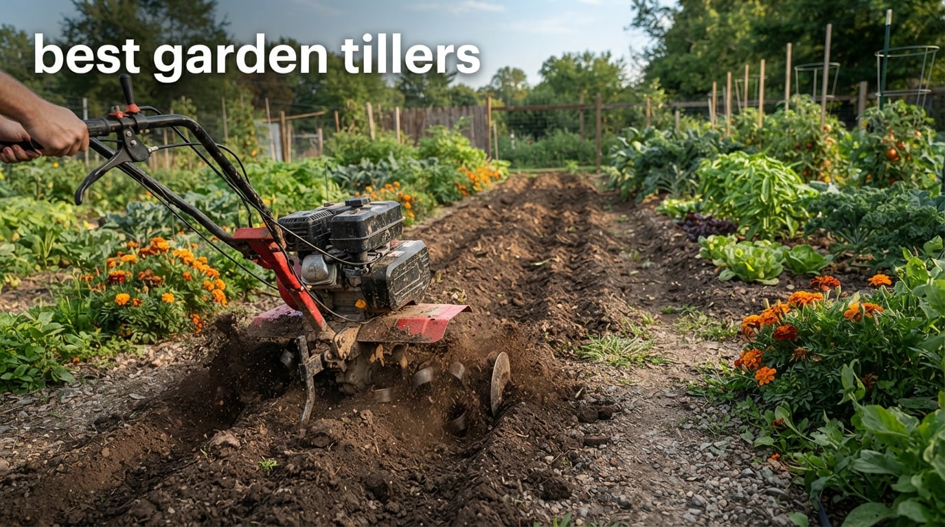 best garden tillers