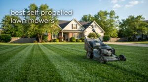 best self propelled lawn mowers