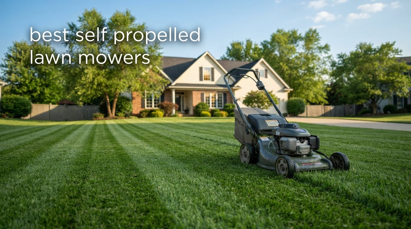 best self propelled lawn mowers