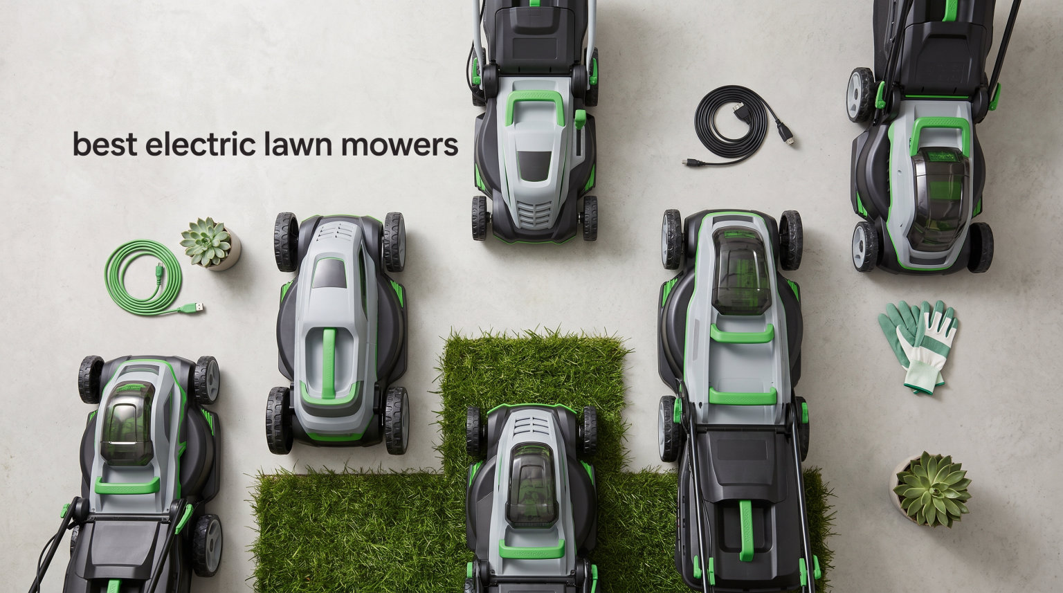 best electric lawn mowers
