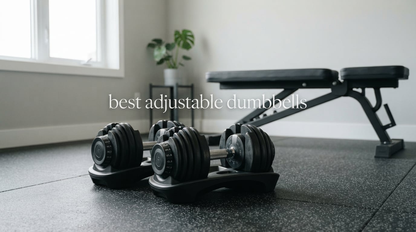 best adjustable dumbbells