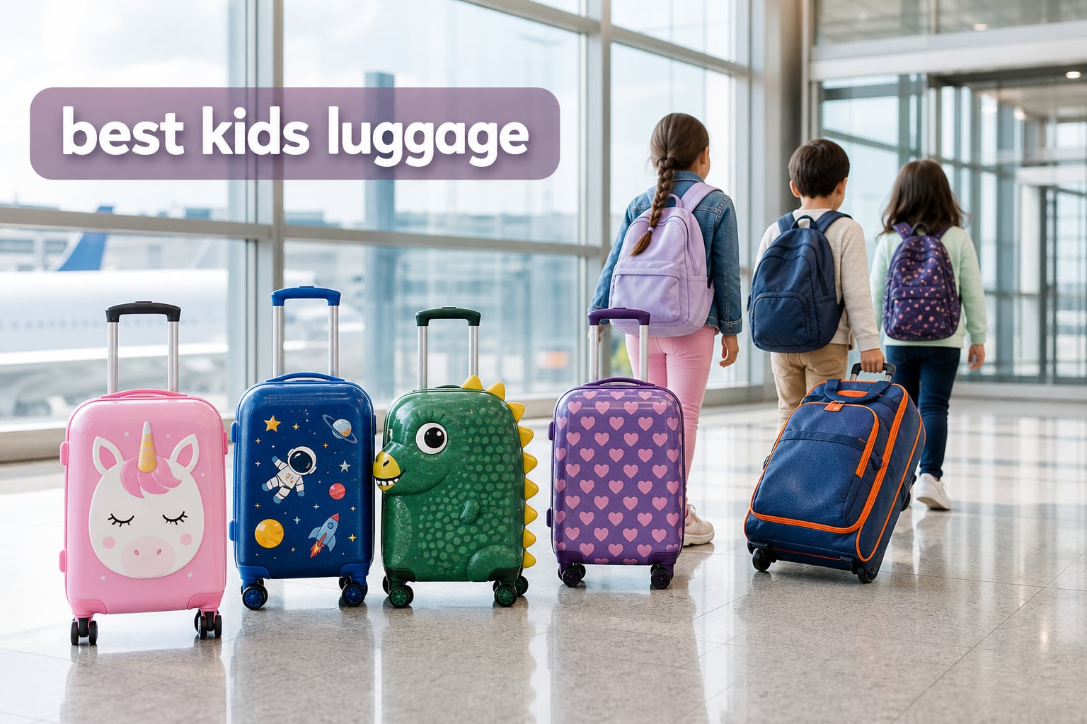 best kids luggage