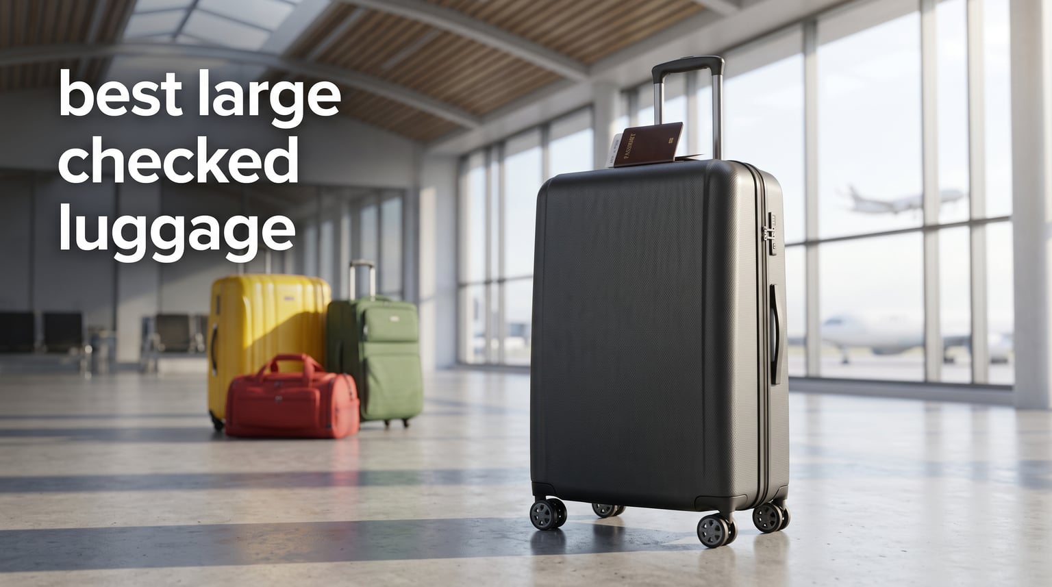 best large checked luggage