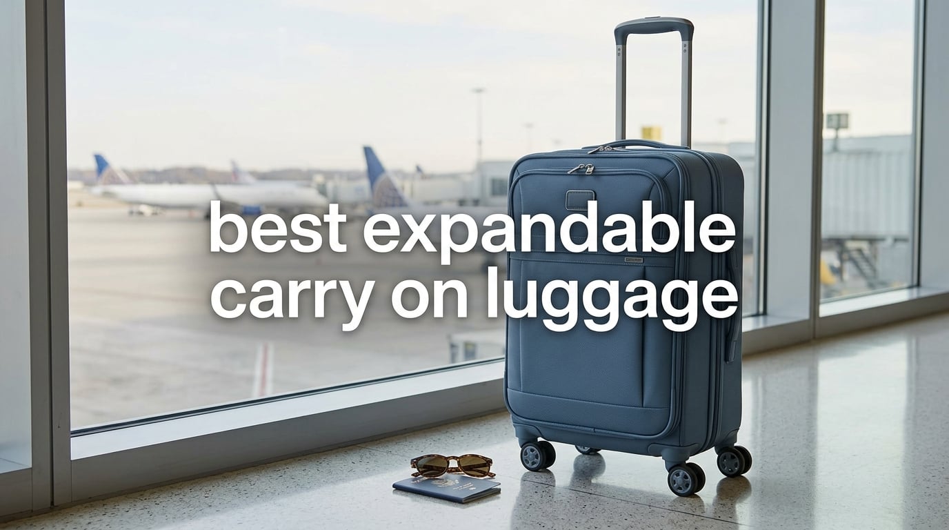 best expandable carry on luggage